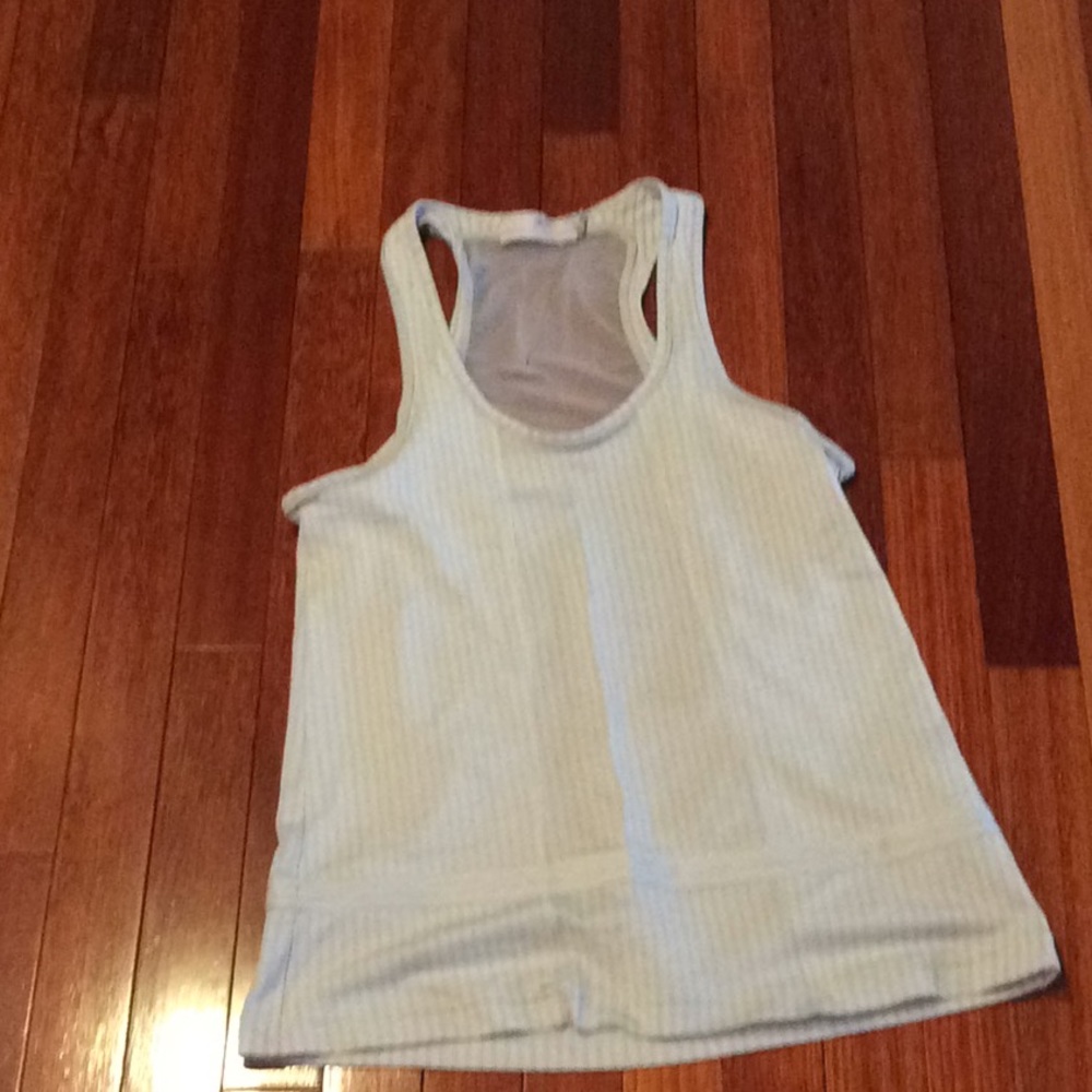 Adidas by Stella McCartney’s light grey top